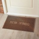 Ver imagem 2 de Capacho de Porta Pvc Antiderrapante 60x40cm - Bv Marrom