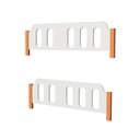 Ver imagem 4 de Beliche Solteiro Ônix com Cama Auxiliar - Branco com Mel + Acompanha Luminária Nuvem