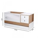 Ver imagem 3 de Berço Multifuncional Sol e Mar Divicar Móveis Divicar Móveis