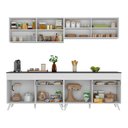 Ver imagem 6 de Armário de Cozinha Compacta 4 peças MP3696.891 Veneza Multimóveis Branco