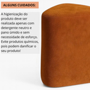 Ver imagem 6 de Kit 3 Puff Trevi Triangulo  Moderno Decorativo Para Sala Quarto Tecido Boucle