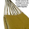 Rede Descanso Edredom 3,80 Verde Oliva Premium C/ Kit - 3