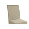Cadeira de Cozinha Gardênia 2cad149 Madeirado Kit 2 Un Canela/suede Bege - Kappesberg - 3