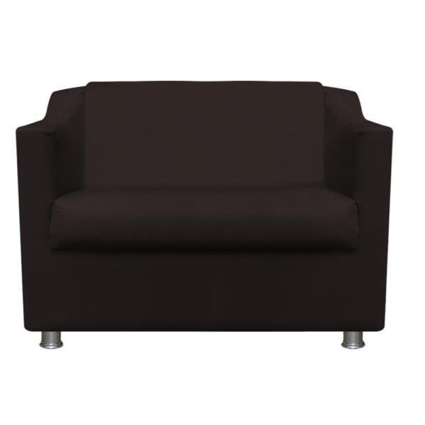 Namoradeira Decorativa Tilla Suede Marrom Bebezin - 1