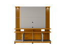 Ver imagem 5 de Home Theater York Led Ripado Naturalle/off White - Bechara Móveis