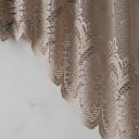 Ver imagem 2 de Cortina Renda Cozinha Cascata 3,00 m X 1,00 Alt Marrom
