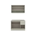 Ver imagem 5 de Cozinha Compacta 2 Peças Fineze em MDF com Tampo Areia