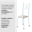 Ver imagem 5 de Cadeiras para Sala de Jantar 4 Unidades Sara Branco