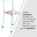 Ver imagem 4 de Cadeiras para Sala de Jantar 4 Unidades Sara Branco