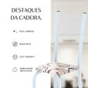 Ver mais imagens de Cadeiras para Sala de Jantar 4 Unidades Sara Branco