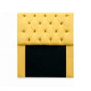 Ver imagem 1 de Cabeceira Mirage Para Cama Box Solteiro 90cm com Capitonê Suede - Renascer Decor:Amarelo
