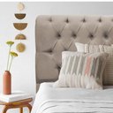 Ver imagem 2 de Cabeceira Mirage para Cama Box Solteiro 90cm com Capitonê Suede