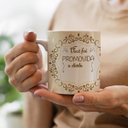 Ver imagem 2 de Caneca Batizado Você Foi Promovida a Dinda