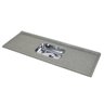 Pia Decoralita Ecogranito Bojo Inox 120x54 PI 124 Cinza Real - 1