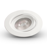 Spot de Luz Redondo Inteligente Embutir Led Lampada Branco - 1