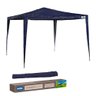 Gazebo Ráfia Azul 3x3 Metros - 3538 - Mor - 4