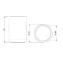 Ver imagem 3 de Conjunto de Vaso e Prato Match 36 Cimento Queimado - Japi