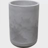 Conjunto de Vaso e Prato Match 36 Cimento Queimado - Japi - 1
