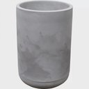 Ver imagem 1 de Conjunto de Vaso e Prato Match 36 Cimento Queimado - Japi