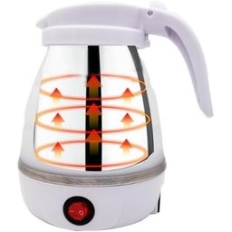 Chaleira Elétrica Dobrável 110v Portátil, Compacta, Leve, Viagem, Ferva Água Rápido - 4