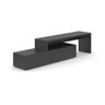 Rack Extensível Along Preto 164cm - 4