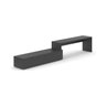 Rack Extensível Along Preto 164cm - 7