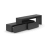 Rack Extensível Along Preto 164cm - 6