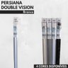 Persiana Double Vision Sunny 180larg X 220alt Branca (bandô) - 8