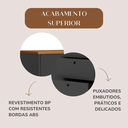 Ver imagem 5 de Balcão Lugano - Freijó/preto 6305