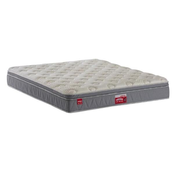 Colchão Queen Etna Etna de Molas Pocket Macia Pillow Top Upper