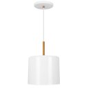 Ver imagem 4 de Kit 2 Lustres Pendente Bilboquê Medio Branco com Cobre