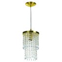 Ver imagem 5 de Kit 3 Pendentes Spark + Lustre Plafon Manucrillic Dourado