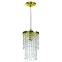 Ver imagem 5 de Kit 2 Pendentes Spark + Lustre Plafon Manucrillic Dourado