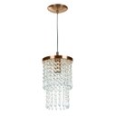Ver imagem 5 de Kit 2 Pendentes Spark + Lustre Plafon Manucrillic Cobre