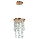 Ver imagem 3 de Kit 2 Pendentes Spark + Lustre Plafon Manucrillic Cobre