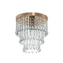 Ver imagem 2 de Kit 3 Pendentes Spark + Lustre Plafon Manucrillic Cobre