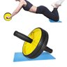 RODA ABDOMINAL KIT ROLINHO EXERCICIO ACADEMIA FITNESS EM CASA COM MINI TAPETE - 1