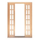 Ver imagem 1 de Porta Balcão de Correr Reto de Madeira Eucalipto Bat 10 Cm Copa Verde Madeiras - 215ax120l