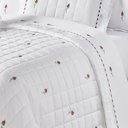 Ver imagem 4 de Kit Enxoval Queen Bordado 200 Fios Felicitá Branco Vilela Enxovais 9 Peças