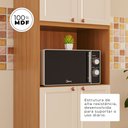 Ver imagem 7 de Paneleiro de Cozinha Maria 100% MDF Móveis Home com 04 Portas