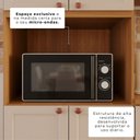 Ver imagem 5 de Paneleiro de Cozinha Maria 100% MDF Móveis Home com 04 Portas