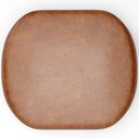 Ver imagem 7 de Puff Decorativo Orgânico para Living Quarto 70cm Doha W01 Couríssimo Camel - Lyam Decor