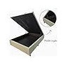 Cama Box Bau Casal Premium Blindada Super Reforçada Corino - Box Baú Bege - Corino - 10