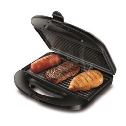 Grill e Sanduicheira Mondial Pratic 2 em 1 SN-01 Preto 220V - 3
