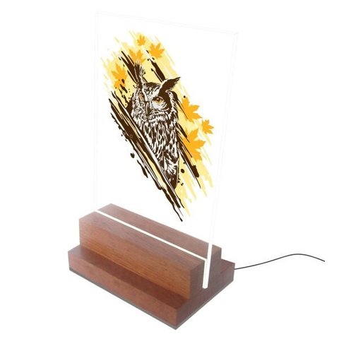 Abajur e Luminária Decorativa Coruja