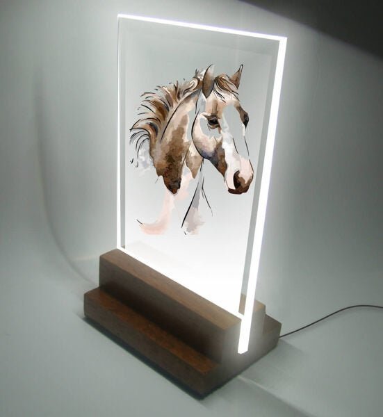Abajur e Luminária - Cavalo - Horse - 2