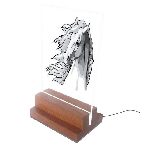 Abajur e Luminária - Cavalo - Horse