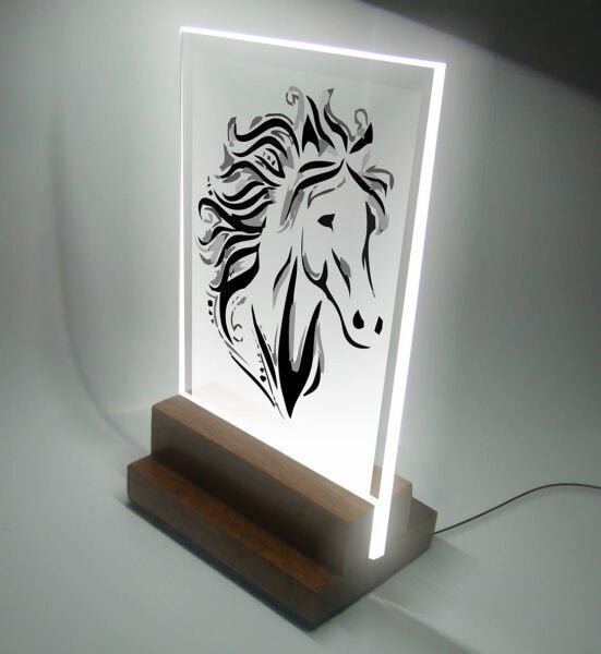 Abajur e Luminária - Cavalo - Horse - 2