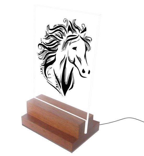 Abajur e Luminária - Cavalo - Horse - 1