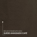 Ver imagem 3 de Sofá Veneza 2,20m Retrátil com Molas Marrom